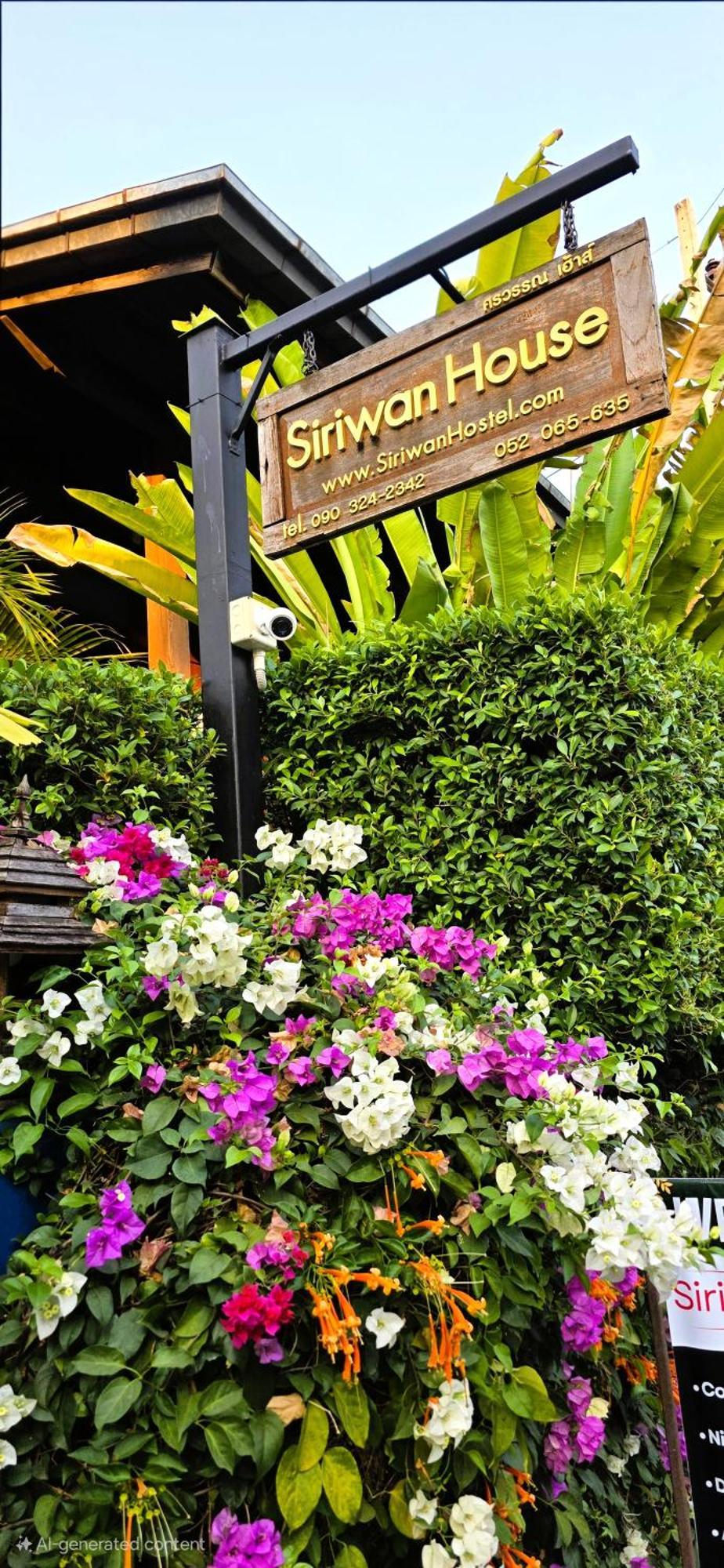 Siriwan Hostel Чиангмай Экстерьер фото